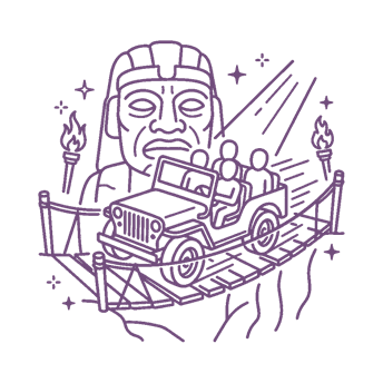 Indiana Jones Adventure stamp